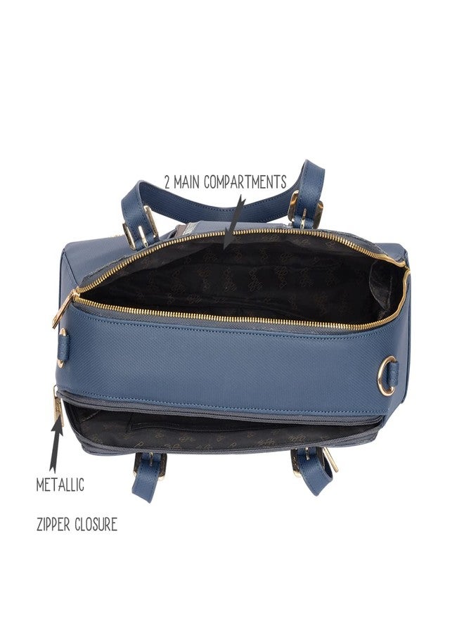 Baggit Women Blue Camera Handbag Medium Size | Ladies Stylish Casual Purse Bag - Image 5